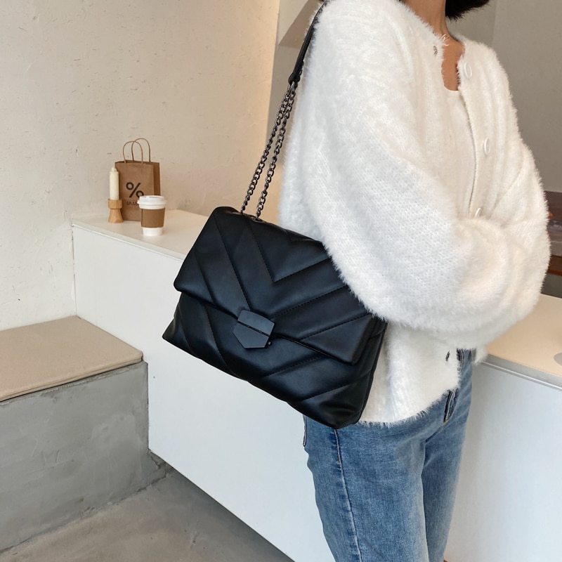 NIVANOO | Sac Bandoulière en Simili Cuir Brodé